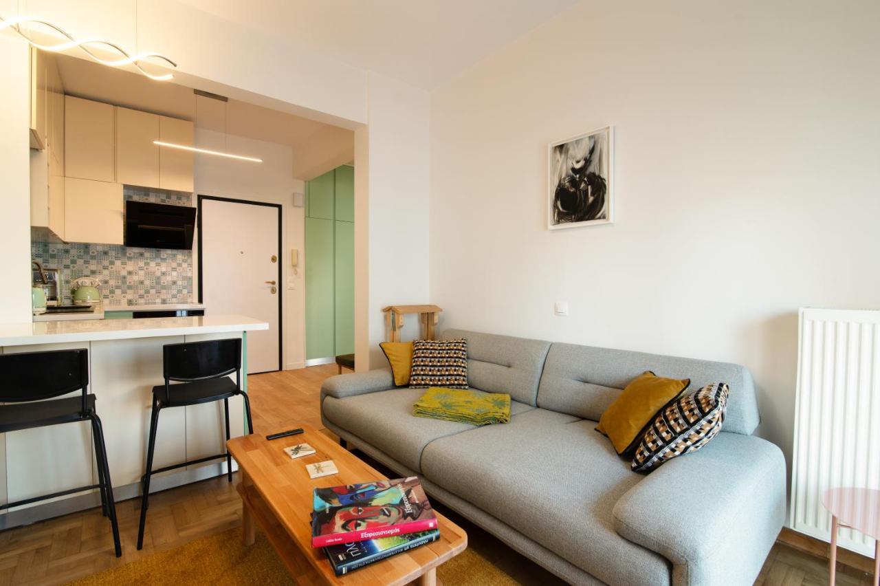 Luxury 1-Bedroom Apartment By The Sea In Athens Atenas Exterior foto